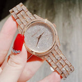 Buy Shop Michael Kors Lauryn Crystals Rose Gold Dial Rose Gold Steel Strap Watch For Women - MK3931 USA Online