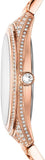 Buy Shop Michael Kors Lauryn Crystals Rose Gold Dial Rose Gold Steel Strap Watch For Women - MK3931 USA Online