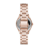 Buy Shop Michael Kors Lauryn Mother of Pearl Dial Rose Gold Steel Strap Watch for Women - MK3716 USA Online