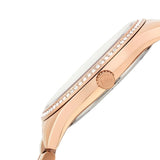 Buy Shop Michael Kors Lauryn Mother of Pearl Dial Rose Gold Steel Strap Watch for Women - MK3716 USA Online