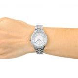 Buy Shop Michael Kors Lauryn Mother of Pearl Dial Silver Steel Strap Watch for Women - MK3900 USA Online
