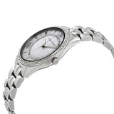 Buy Shop Michael Kors Lauryn Mother of Pearl Dial Silver Steel Strap Watch for Women - MK3900 USA Online