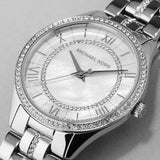 Buy Shop Michael Kors Lauryn Mother of Pearl Dial Silver Steel Strap Watch for Women - MK3900 USA Online