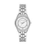 Buy Shop Michael Kors Lauryn Mother of Pearl Dial Silver Steel Strap Watch for Women - MK3900 USA Online