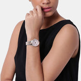 Buy Shop Michael Kors Lauryn Mother of Pearl Dial Two Tone Steel Strap Watch For Women - MK3979 USA Online