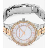 Buy Shop Michael Kors Lauryn Mother of Pearl Dial Two Tone Steel Strap Watch For Women - MK3979 USA Online