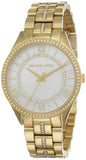 Buy Shop Michael Kors Lauryn Mother of Pearl White Dial Gold Steel Strap Watch for Women - MK3899 USA Online