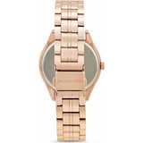 Buy Shop Michael Kors Lauryn Pink Dial Rose Gold Steel Strap Watch for Women - MK3722 USA Online