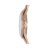Buy Shop Michael Kors Lauryn Pink Dial Rose Gold Steel Strap Watch for Women - MK3722 USA Online