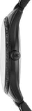 Buy Shop Michael Kors Lauryn Quartz Black Dial Black Steel Strap Watch For Women - MK4337 USA Online