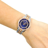 Buy Shop Michael Kors Lauryn Quartz Blue Dial Two Tone Steel Strap Watch For Women - MK3929 USA Online