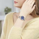 Buy Shop Michael Kors Lauryn Quartz Blue Dial Two Tone Steel Strap Watch For Women - MK3929 USA Online