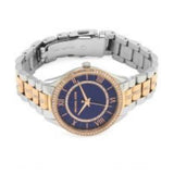 Buy Shop Michael Kors Lauryn Quartz Blue Dial Two Tone Steel Strap Watch For Women - MK3929 USA Online