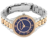 Buy Shop Michael Kors Lauryn Quartz Blue Dial Two Tone Steel Strap Watch For Women - MK3929 USA Online