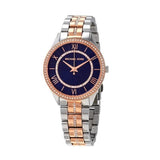 Buy Shop Michael Kors Lauryn Quartz Blue Dial Two Tone Steel Strap Watch For Women - MK3929 USA Online