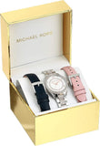 Buy Shop Michael Kors Lauryn Quartz Mother of Pearl White Dial Two Tone Steel Strap Watch For Women - MK4366 USA Online