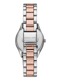 Buy Shop Michael Kors Lauryn Quartz Mother of Pearl White Dial Two Tone Steel Strap Watch For Women - MK4366 USA Online