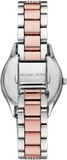 Buy Shop Michael Kors Lauryn Quartz Mother of Pearl White Dial Two Tone Steel Strap Watch For Women - MK4366 USA Online