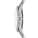 Buy Shop Michael Kors Lauryn Three-Hand Blue Dial Two Tone Steel Strap Watch for Women - MK4738 USA Online