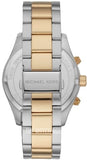 Buy Shop Michael Kors Layton Chronograph Black Dial Two Tone Steel Strap Watch For Men - MK8784 USA Online