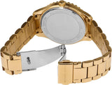 Buy Shop Michael Kors Layton Chronograph Brown Dial Gold Steel Strap Watch For Women - MK7296 USA Online