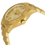 Buy Shop Michael Kors Layton Chronograph Gold Dial Gold Steel Strap Watch for Women - MK5959 USA Online