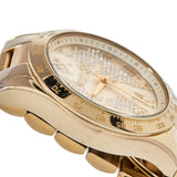 Buy Shop Michael Kors Layton Chronograph Gold Dial Gold Steel Strap Watch for Women - MK5959 USA Online