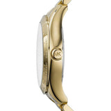 Buy Shop Michael Kors Layton Chronograph Gold Dial Gold Steel Strap Watch for Women - MK5959 USA Online