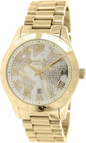 Buy Shop Michael Kors Layton Chronograph Gold Dial Gold Steel Strap Watch for Women - MK5959 USA Online