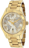 Buy Shop Michael Kors Layton Chronograph Gold Dial Gold Steel Strap Watch for Women - MK5959 USA Online