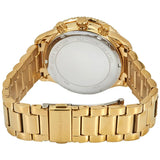 Buy Shop Michael Kors Layton Chronograph Gold Dial Gold Steel Strap Watch For Women - MK6977 USA Online