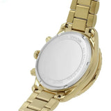Buy Shop Michael Kors Layton Chronograph Gold Dial Gold Steel Strap Watch For Women - MK6977 USA Online
