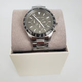 Buy Shop Michael Kors Layton Chronograph Green Dial Silver Steel Strap Watch For Men - MK8912 USA Online