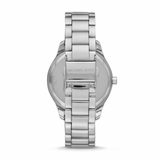 Buy Shop Michael Kors Layton Chronograph Mother of Pearl Blue Dial Silver Steel Strap Watch For Women - MK6847 USA Online
