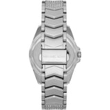 Buy Shop Michael Kors Layton Chronograph Mother of Pearl Blue Dial Silver Steel Strap Watch For Women - MK6847 USA Online