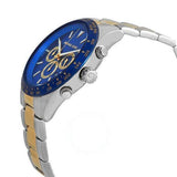 Buy Shop Michael Kors Layton Chronograph Blue Dial Two Tone Steel Strap Watch For Men - MK8825 USA Online