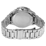 Buy Shop Michael Kors Layton Chronograph Silver Dial Silver Steel Strap Watch For Women - MK6976 USA Online
