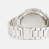 Buy Shop Michael Kors Layton Chronograph Silver Dial Silver Steel Strap Watch For Women - MK6976 USA Online