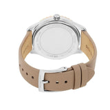 Buy Shop Michael Kors Layton Mother of Pearl White Dial Brown Leather Strap Watch For Women - MK2910 USA Online