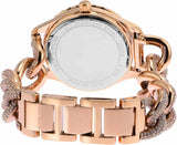 Buy Shop Michael Kors Layton Multifunction Crystals Rose Gold Dial Rose Gold Steel Strap Watch for Women - MK4654 USA Online