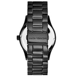 Buy Shop Michael Kors Layton Pave Black Dial Black Steel Strap Watch for Women - MK6091 USA Online