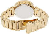 Buy Shop Michael Kors Layton Pave Blue Dial Gold Steel Strap Watch for Women - MK6243 USA Online