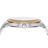 Buy Shop Michael Kors Layton Quartz Silver Dial Two Tone Steel Strap Watch For Women - MK6899 USA Online