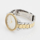 Buy Shop Michael Kors Layton Quartz Silver Dial Two Tone Steel Strap Watch For Women - MK6899 USA Online