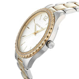 Buy Shop Michael Kors Layton Quartz Silver Dial Two Tone Steel Strap Watch For Women - MK6899 USA Online