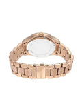 Buy Shop Michael Kors Layton Rose Gold Dial Rose Gold Steel Strap Watch for Women - MK6395 USA Online