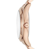 Buy Shop Michael Kors Layton Rose Gold Dial Rose Gold Steel Strap Watch for Women - MK6395 USA Online