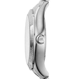 Buy Shop Michael Kors Layton Silver Dial Silver Steel Strap Watch for Women - MK5958 USA Online