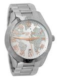Buy Shop Michael Kors Layton Silver Dial Silver Steel Strap Watch for Women - MK5958 USA Online
