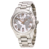 Buy Shop Michael Kors Layton Silver Dial Silver Steel Strap Watch for Women - MK5958 USA Online